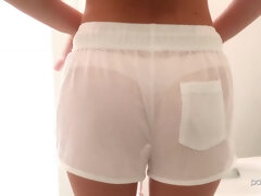 Chambre à dormir, Sucer une bite, Chatte, Rasée, Douche, Maigrichonne, Adolescente, Nénés