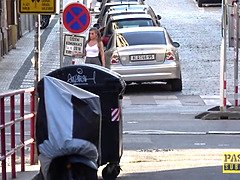 Sucer une bite, Britannique, Tir de sperme, Hd, De plein air, Pigtail, Public, Adolescente