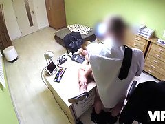 18, 面接, カップル, チェコ, Hd, お金, 公共, ティーン