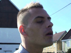 Enthousiasteling, Blond, Handbeurt, Hardcore, Hd, Buiten, Realiteit, Bekijker