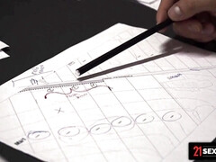 アナル, デカパイ, ブロンド, イく瞬間, ディルド, なめる, 叫ぶ, ユニフォーム