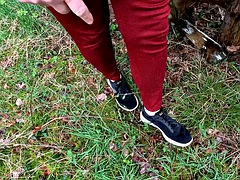 Sadomasochismus, Flashen, Im freien, Öffentlich, Hintern versohlen