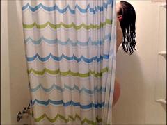 Красотки, Большие сиськи, Пухленькие, Душ, Сиськи