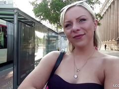 18 jaar, Grote mammen, Blond, Lul, Sperma in gezicht, Duits, Hardcore, Geld