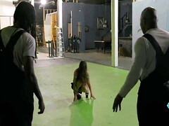 デカチン, 茶髪の, カワイイ, 顔射, グループ, Hd, オーガズム, ストッキング