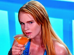 Erstaunlich, Bikini, Schwarz, Blasen, Handjob, Interrassisch, Natürlichen titten, Jungendliche (18+)