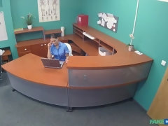 Enthousiasteling, Pijpbeurt, Vingeren, Handbeurt, Likken, Masturbatie, Kantoor, Kut duiken