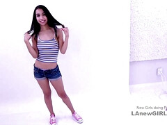 18 ans, Amateur, Audition, Nana, Éjaculer dans la bouche, Mignonne, Piercing, Adolescente