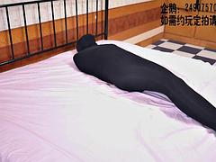 Asiatique, Bondage, Fétiche, Collant, Solo