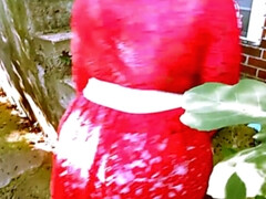 In den arsch, Wohlbeleibte schöne frauen, Grosser arsch, Frau, Spassig, Hd, Pissen, Öffentlich