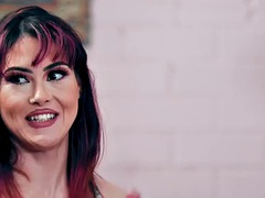 アナル, 美女, バイセクシャル, ダブル開発, ゲイ, 毛深い, キス, 下着