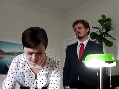 18 jaar, Sperma, Hardcore, Hd, Masturbatie, Kantoor, Orgasme, Kousen