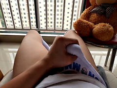 Asiatique, Tir de sperme, Homosexuelle, Hard, Masturbation, Solo, Adolescente, Jouets