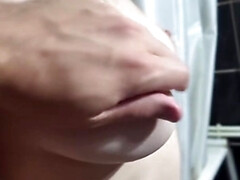 Stepmommy Big Lips Suck Big Penis Head In Shower