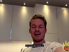 Grote mammen, Blond, Pijpbeurt, Sperma shot, Handbeurt, Hd, Rijpe lesbienne, Moeder die ik wil neuken