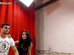 Enthousiasteling, Bruinharig, Schattig, Tsjechisch, Natuurlijk, Klein, Tiener, Tieten likken