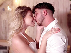 デカ尻, デカチン, デカパイ, ブロンド, フェラチオ, バック, オマンコ, ティーン