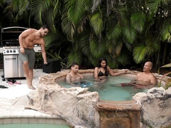 Любители, Американки, Язык в попке, Брюнетки, Затыкание рта, Мастурбация, Киски, Бритые