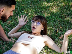 Grote lul, Grote mammen, Pijpbeurt, Hondjeshouding, Flexibiel, Natuurlijke tieten, Mager, Tiener