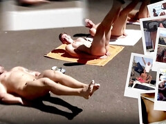 Grosser schwanz, Blasen, Kehlenfick, Gruppe, Hd, Orgie, Im freien, Pool