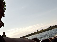 Plage, Masturbation, De plein air, Voyeur