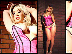 デカ尻, 茶髪の, 指いじり, 下着, オナニー