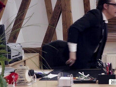 デカパイ, 茶髪の, ハードコア, 淫乱熟女, オフィス, オマンコ, オッパイの, 濡れ