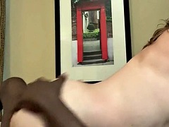 美女, ぽっちゃり, デカチン, 黒人, 中出し, 淫乱熟女, オッパイの, 妻