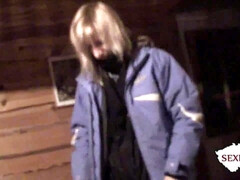 Enthousiasteling, Lieveling, Blond, Pijpbeurt, Rondborstig, Sperma shot, Hardcore, Roodharige vrouw