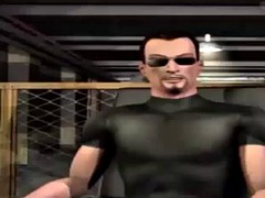 3d blonde hard sex and punish