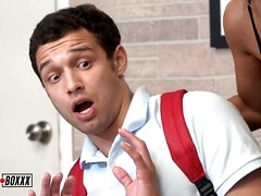 デカ尻, ブロンド, ハードコア, 淫乱熟女, ポルノスター, 現実, 教師, オッパイの