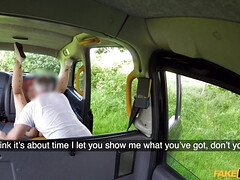 デカパイ, イギリス人, 車, ヨーロピアン, 顔射, オマンコ, コキ, ショートヘア