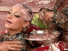 Gina Killmer, Candy Blond & Kate: The Messiest Babes in Lingerie