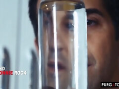 Grosse titten, Blondine, Spermaladung, Hardcore, Natürlichen titten, Flotter dreier, Titten