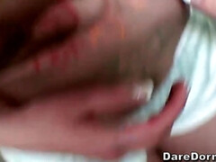 Leie, Arsch, Blondine, Hochschule, Zierlich, Dürr