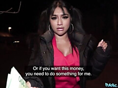 Asiatique, Gros cul, Gros seins, Sucer une bite, Brunette brune, En levrette, Argent, Pov