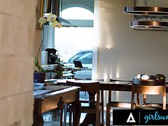 Большие сиськи, Блондинки, Пальцем, Вчетвером, Лесбиянка, Милф, Киски