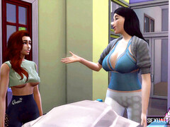 Culo grande, Gimnasio, Lesbiana, Juguetes