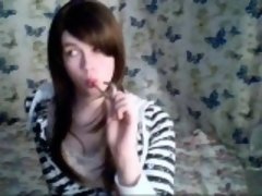 Amateur, Tir de sperme, Masturbation, Transsexuelle, Webcam