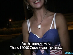 Blonde Women Gets Fucked Outside Next To The Road 1