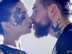 アナル, お尻, 黒人, 茶髪の, ヨーロピアン, なめる, 自然山雀, ショートヘア