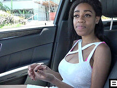 Grosser schwanz, Schwarz, Höschen, Jungendliche (18+)