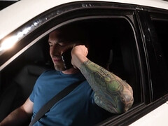 In den arsch, Grosser schwanz, Braunhaarige, Auto, Papi, Kehlenfick, Schwul, Hd