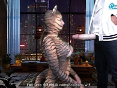 デカパイ, フェラチオ, 巨乳な, ディルド, レズビアン, 剃毛, タトゥー, ウェブカメラ