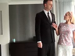 Bondage discipline sadomasochisme, Blond, Gebondenheid, Brits, Sperma in mond, Dominatie, Fetisj, Ruw