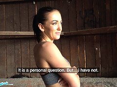 Spermaladung, Hundestellung, Sporthalle, Orgasmus, Im freien, Realität, Rasiert, Jungendliche (18+)