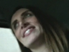 French cum extraction on the side of the road