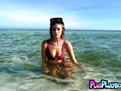 Rubia, Madura, Madres para coger, Al aire libre, Solo, Tetas