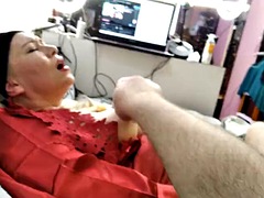 In den arsch, Blondine, Besamung, Dildo, Hardcore, Milf, Russisch, Ablutschen