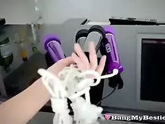 茶髪の, バック, 顔射, グループ, Hd, オージー, ティーン, オッパイの